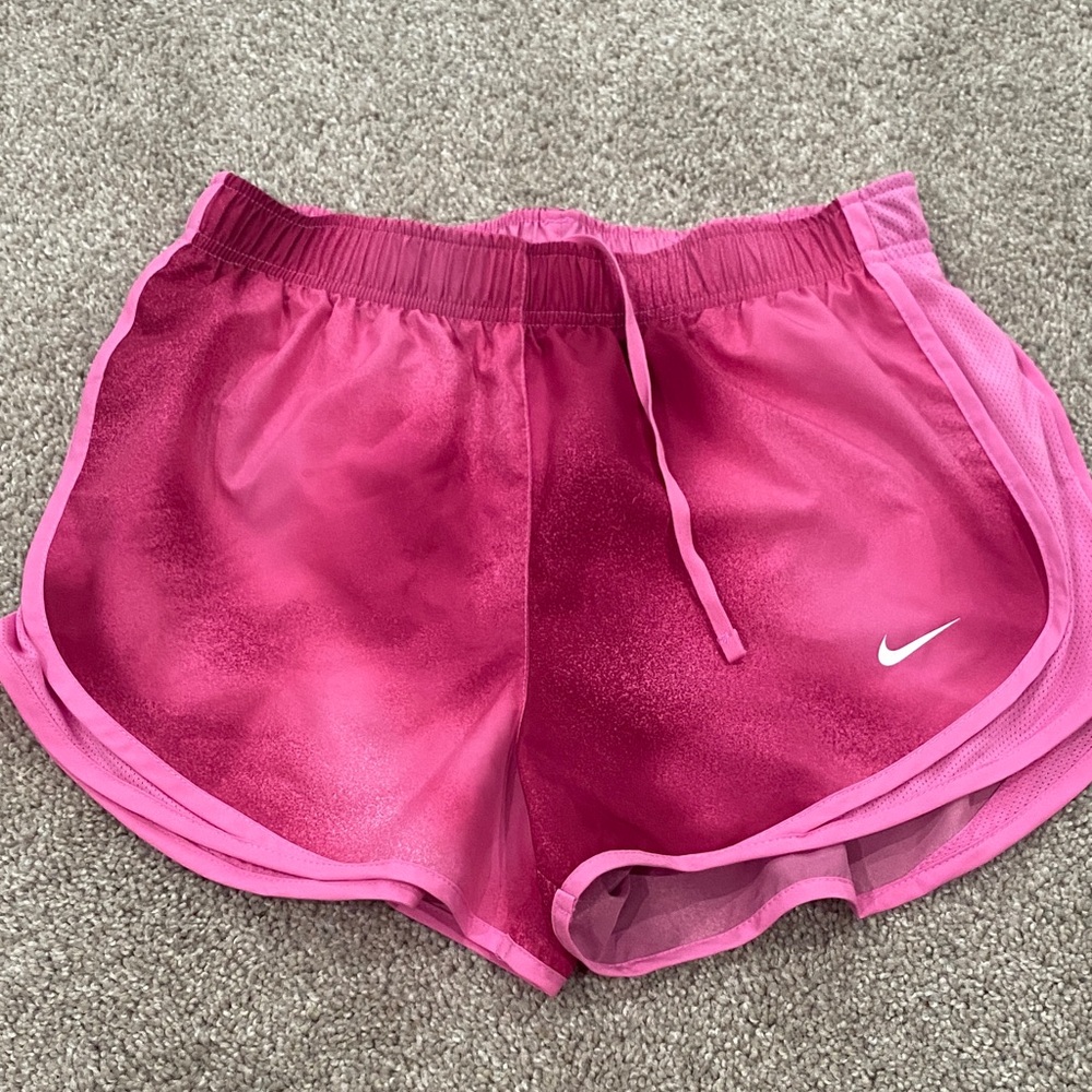Nike Women's Vibrant Pink Athletic Shorts